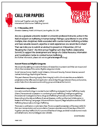 Call For Papers Download